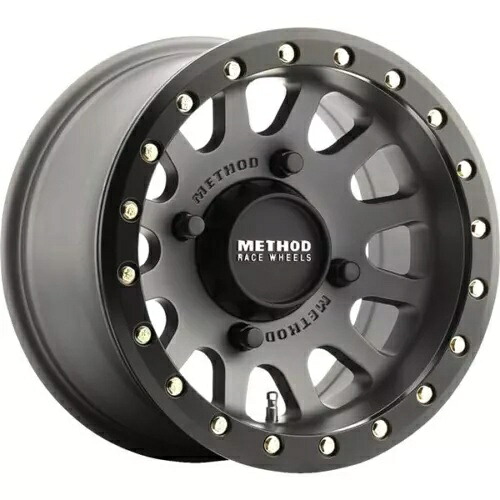 Method Race ホイール 401 ビードロック ホイール - チタン - 14x7、4/136、4+3-MR40147047843B Method Race Wheels 401 Beadlock Wheel-Titanium-14x7, 4/136, 4+3-MR40147047843B 【並行輸入品】｜カスタムパーツ WORLD倉庫
