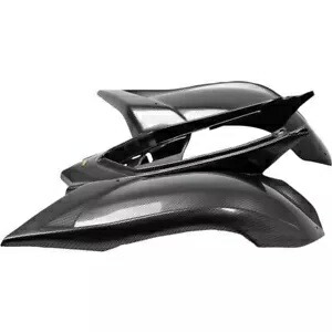 Maier ATV リアフェンダー交換用プラスチック - ブラックカーボンファイバールック - 19002-30 Maier ATV Rear Fender Replacement Plastic - Black Carbon Fiber Look - 19002-30 【並行輸入品】