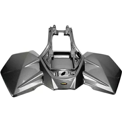 Maier ATV リアフェンダー交換用プラスチック - ブラックカーボンファイバールック - 17801-30 Maier ATV Rear Fender Replacement Plastic - Black Carbon Fiber Look - 17801-30 【並行輸入品】｜カスタムパーツ WORLD倉庫