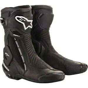Alpinestars SMX Plus V2 ベンテッド ブーツ - ブラック、全サイズ Alpinestars SMX Plus V2 Vented Boots - Black, All Sizes 【並行輸入品】