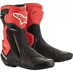 Alpinestars SMX Plus V2 ベンテッド ブーツ、ブラック/レッド - 全サイズ Alpinestars SMX Plus V2 Vented Boots, Black/Red - All Sizes 【並行輸入品】