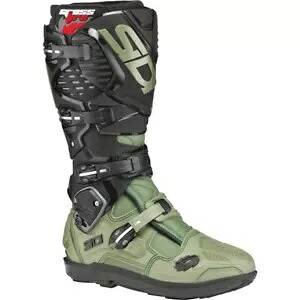 Sidi Crossfire 3 SR ブーツ、アーミー グリーン/ブラック - 全サイズ Sidi Crossfire 3 SR Boots, Army Green/Black - All Sizes 【並行輸入品】