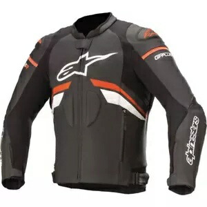 ブラック/レッド/ホワイト サイズ 56 アルパインスターズ GP プラス R V3 レザー ジャケット Black/Red/White Sz 56 Alpinestars GP Plus R V3 Leather Jacket 【並行輸入品】