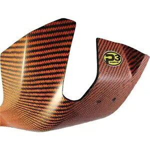 P3 コンポジット カーボンファイバー スキッド プレート - オレンジ/ブラック - 301079-ORG P3 Composites Carbon Fiber Skid Plate - Orange/Black - 301079-ORG 【並行輸入品】