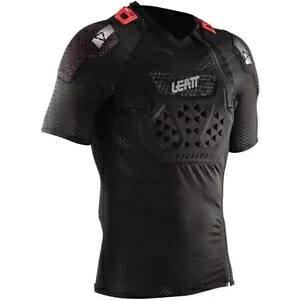 Leatt AirFlex ステルス ボディ プロテクター T シャツ - ブラック、全サイズ Leatt AirFlex Stealth Body Protector Tee - Black, All Sizes 【並行輸入品】