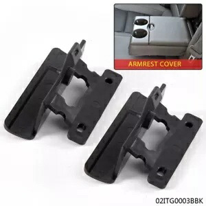 2X GMC シルバラード シボレー シエラ タホ センター コンソール アームレスト ラッチ蓋に適合 2X Fit For GMC Silverado Chevy Sierra Tahoe Center Console Armrest Latch Lid 【並行輸入品】