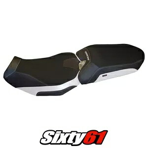 ヤマハ トレーサー 900 2018 2019 2020 シートカバー Tappezzeria コンフォート ホワイト ブラック Yamaha Tracer 900 2018 2019 2020 Seat Cover Tappezzeria Comfort White Black 【並行輸入品】｜カスタムパーツ WORLD倉庫