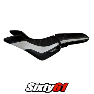 トライアンフ タイガー 800 800XC 2010-2018 2019 2020 シートカバー Tappezzeria コンフォート シルバー Triumph Tiger 800 800XC 2010-2018 2019 2020 Seat Cover Tappezzeria Comfort Silvr 【並行輸入品】