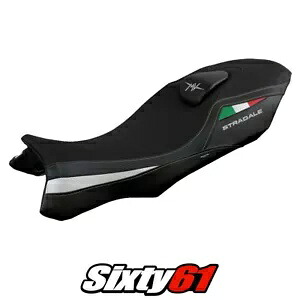 MV アグスタ ストラダーレ 800 2015 2016 2017 シートカバー タッペッツェリア ホワイト ブラック MV Agusta Stradale 800 2015 2016 2017 Seat Cover Tappezzeria White Black 【並行輸入品】