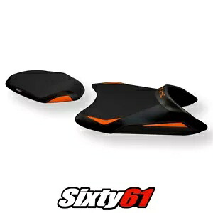 KTM 790 デューク 2018-2022 2023 2024 シートカバー Tappezzeria コンフォート オレンジ ブラック KTM 790 Duke 2018-2022 2023 2024 Seat Cover Tappezzeria Comfort Orange Black 【並行輸入品】