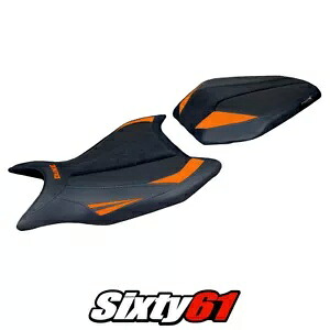 KTM 990 Duke 2024 シートカバー Tappezzeria ウルトラグリップ オレンジ ブラック KTM 990 Duke 2024 Seat Cover Tappezzeria Ultragrip Orange Black 【並行輸入品】