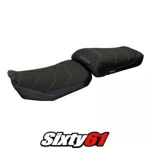 ヤマハ トレーサー 900 2015 2016 2017 シートカバー Tappezzeria コンフォート ブラック Yamaha Tracer 900 2015 2016 2017 Seat Cover Tappezzeria Comfort Black 【並行輸入品】