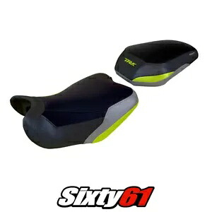 ベネリ TRK 702 2023 2024 シートカバー Tappezzeria コンフォート グレー イエロー ブラック Benelli TRK 702 2023 2024 Seat Cover Tappezzeria Comfort Grey Yellow Black 【並行輸入品】