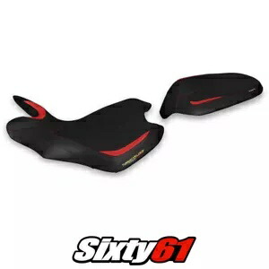MV Agusta Turismo Veloce 2021 2022 2023 2024 シートカバー Tappezzeria レッド ブラック MV Agusta Turismo Veloce 2021 2022 2023 2024 Seat Cover Tappezzeria Red Black 【並行輸入品】