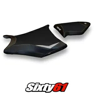 BMW S1000RR 2009 2010 2011 シートカバー Tappezzeria コンフォート シルバー ブラック BMW S1000RR 2009 2010 2011 Seat Cover Tappezzeria Comfort Silver Black 【並行輸入品】