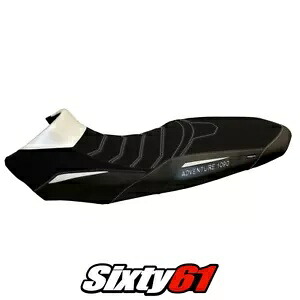 KTM 1090 Adventure R 2017 2018 2019 シートカバー Tappezzeria Comfort ホワイト ブラック KTM 1090 Adventure R 2017 2018 2019 Seat Cover Tappezzeria Comfort White Black 【並行輸入品】