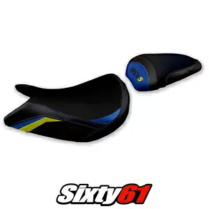 スズキ GSXS 1000 2021 2022 2023 シートカバー Tappezzeria コンフォート ブルー イエロー Suzuki GSXS 1000 2021 2022 2023 Seat Cover Tappezzeria Comfort Blue Yellow 【並行輸入品】