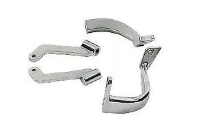 フットボードマウントブラケットセット クローム ハーレーダビッドソン用 V-Twin Footboard Mount Bracket Set Chrome for Harley Davidson by V-Twin 【並行輸入品】
