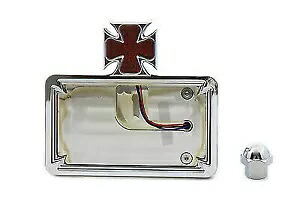 V-Twin 製ハーレーダビッドソン用クロームビレット水平テールランプキット Chrome Billet Horizontal Tail Lamp Kit for Harley Davidson by V-Twin 【並行輸入品】
