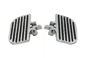 V-Twin のハーレーダビッドソン用レールデザイン付き乗客用ミニフットボードセット Passenger Mini Footboard Set with Rail Design for Harley Davidson by V-Twin 【並行輸入品】