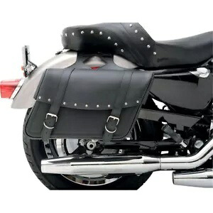 サドルメン リベットハイウェイマン スラントスタイル サドルバッグ ラージ スロー オーバー マウント Saddlemen Riveted Highwayman Slant-Style Saddlebags Large Throw Over Mount 【並行輸入品】