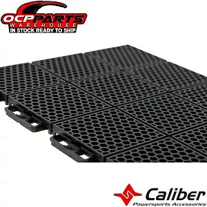 新しいキャリバー モジュラー タイル プロテック スムーズ フローリング キット - 24 個 - 27 平方フィート NEW CALIBER MODULAR TILE PROTECH SMOOTH FLOORING KIT - 24 PIECES - 27 sq. ft. 【並行輸入品】