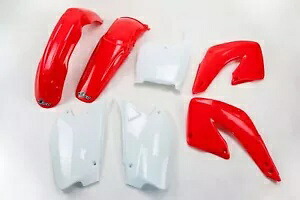 UFO OEM カラープラスチックキット ホンダ用: CR125R (2000-2001)、CR250R (2000-2001) UFO OEM Color Plastic Kit for Honda: CR125R (2000-2001), CR250R (2000-2001) 【並行輸入品】