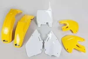 UFO OEM カラープラスチックキット スズキ用: RM125 (1999-2000)、RM250 (1999-2000) UFO OEM Color Plastic Kit for Suzuki: RM125 (1999-2000), RM250 (1999-2000) 【並行輸入品】