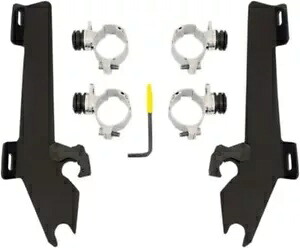 Memphis Shades バットウィング フェアリング取り付け金具 ビクトリーベガス 8 ボール ジャックポット用 Memphis Shades Batwing Fairing Mounting Hardware f Victory Vegas 8-Ball Jackpot 【並行輸入品】