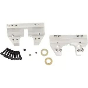 LA CHOPPERS ロー トップ クランプ セット 1インチ ハンドルバー用 LA CHOPPERS Raw Top Clamp Set for 1\