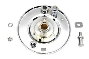 ハーレーダビッドソン用フロントブレーキバッキングプレートクローム by V-Twin Front Brake Backing Plate Chrome for Harley Davidson by V-Twin 【並行輸入品】