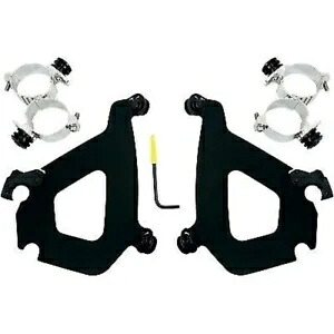 Memphis Shades ブラックブレットフェアリングマウントキット ハーレーナイトロッドスペシャル 07-11用 Memphis Shades Black Bullet Fairing Mount Kit for Harley Night Rod Special 07-11 【並行輸入品】