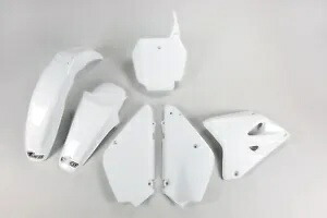 スズキ用 UFO ホワイトプラスチックキット: RM85 (2002-2023) UFO White Plastic Kit for Suzuki: RM85 (2002-2023) 【並行輸入品】