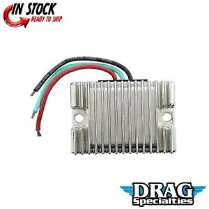 Drag Specialty 2112-1081 クローム プレミアム ボルテージ レギュレーター 58-64 スポーツスター用 Drag Specialties 2112-1081 Chrome Premium Voltage Regulator for 58-64 Sportster 【並行輸入品】