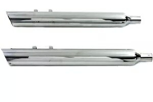 V-Twin ハーレーダビッドソン用ワイアット ガトリング スラッシュ ダウン マフラー セット Wyatt Gatling Slash Down Muffler Set for Harley Davidson by V-Twin 【並行輸入品】