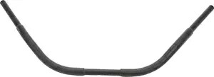 ハードドライブ ファット ハンドルバー 1.25 インチ 直径 3.5 インチ ライズ ハーレー用 ブラック 31-0184MBS HardDrive Fat Handlebar 1.25in Dia 3.5in Rise For Harley Black 31-0184MBS 【並行輸入品】