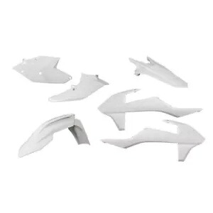 Acerbis 完全なプラスチックキット ホワイト KTM SX 125 - 450 XC-F 2016-2017 Acerbis Complete Plastic Kit White For KTM SX 125 - 450 XC-F 2016-2017 【並行輸入品】