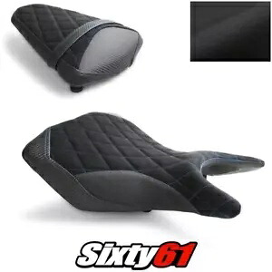 ヤマハ R3 シートカバー 2015-2021 2022 フロント リア ブラック ブルー Luimoto テックグリップ スエード Yamaha R3 Seat Cover 2015-2021 2022 Front Rear Black Blue Luimoto Tec-Grip Suede 【並行輸入品】｜カスタムパーツ WORLD倉庫