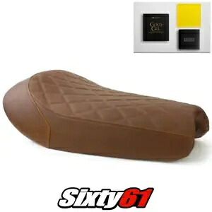Triumph Street Scrambler シートカバー ジェル 2017-2020 ヴィンテージブラウン Luimoto レザー Triumph Street Scrambler Seat Cover Gel 2017-2020 Vintage Brown Luimoto Leather 【並行輸入品】