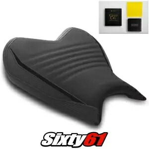ヤマハ R7 シートカバー 2022 2023 フロントとゲルブラック Luimoto テックグリップスエード Yamaha R7 Seat Cover 2022 2023 Front and Gel Black Luimoto Tec-Grip Suede 【並行輸入品】