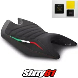 Aprilia Tuono RS 660 シートカバーとジェル 2021-2023 レッド Luimoto テックグリップ スエード Aprilia Tuono RS 660 Seat Cover and Gel 2021-2023 Red Luimoto Tec-Grip Suede 【並行輸入品】