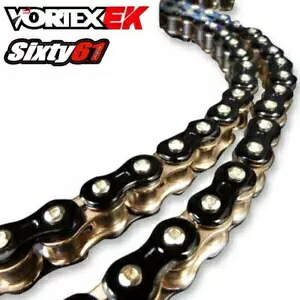 ブラック ゴールド EK オートバイ チェーン 525 Z3D-150KG 150 リンク 引張強度 10000 ポンド Black Gold EK Motorcycle Chain 525 Z3D-150KG 150 Link Tensile Strength 10000 lbs 【並行輸入品】