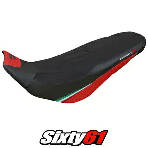 Ducati Desert X Rally シートカバー Tappezzeria Keren Comfort 2022-2024 レッド ブラック Ducati Desert X Rally Seat Cover Tappezzeria Keren Comfort 2022-2024 Red Black 【並行輸入品】