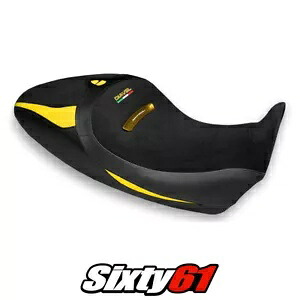 Ducati Diavel 1260 S シートカバー Tappezzeria Comfort 2019-2021 2023 イエロー ブラック Ducati Diavel 1260 S Seat Cover Tappezzeria Comfort 2019-2021 2023 Yellow Black 【並行輸入品】