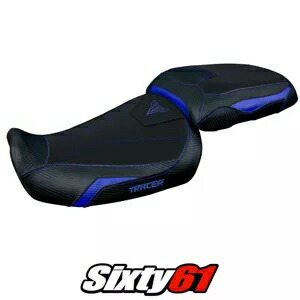 ヤマハ トレーサー 9 9GT 2021 2022 2023 シートカバー Tappezzeria コンフォート ブルー ブラック Yamaha Tracer 9 9GT 2021 2022 2023 Seat Cover Tappezzeria Comfort Blue Black 【並行輸入品】