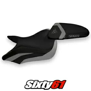 Triumph Speed Triple 2016-2019 2020 2021 シートカバー Tappezzeria コンフォート グレー Triumph Speed Triple 2016-2019 2020 2021 Seat Cover Tappezzeria Comfort Grey 【並行輸入品】