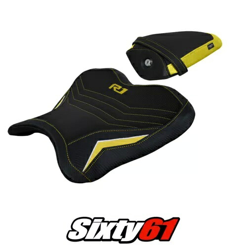 ヤマハ YZF R1 2015-2021 2022 2023 シートカバー Tappezzeria Comfort イエロー ホワイト SE Yamaha YZF R1 2015-2021 2022 2023 Seat Cover Tappezzeria Comfort Yellow White SE 【並行輸入品】