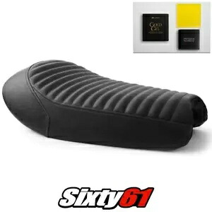 トライアンフ ストリート スクランブラー シートカバー ジェル 2017-2020 ヴィンテージ ブラック Luimoto レザー Triumph Street Scrambler Seat Cover Gel 2017-2020 Vintage Black Luimoto Leather 【並行輸入品】|カスタムパーツ WORLD倉庫