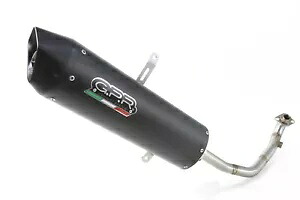 GPR エキゾースト Kymco Superdink 125 2017-20 e4 FURORE NERO RACE DB Killer フルライン GPR Exhaust Kymco Superdink 125 2017-20 e4 FURORE NERO RACE DB Killer Full Line 【並行輸入品】