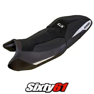 BMW R1300GS 2023 2024 ツーリング シート カバー Tappezzeria Ultragrip ホワイト ブラック BMW R1300GS 2023 2024 Touring Seat Cover Tappezzeria Ultragrip White Black 【並行輸入品】